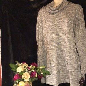 Black & White (Gray) sweatshirt Sz 4X